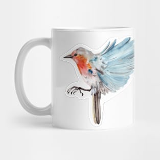 Robin flying. Robin Mug